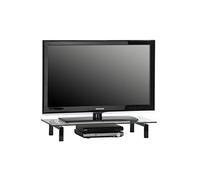 MAJA surmeuble TV, métal, Noir, 82 x 12,5 x 35 cm