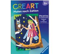 Maja Wagner Ravensburger CreArt Malen nach Zahlen ab 5: Elfen und Feen i (Poche)