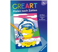 Maja Wagner Ravensburger CreArt Malen nach Zahlen ab 7: Im Meer, Malbuch (Poche)