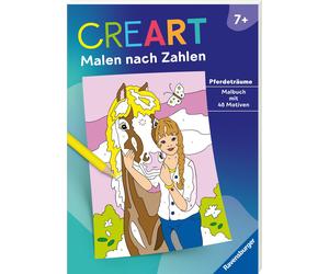 Maja Wagner Ravensburger CreArt Malen nach Zahlen ab 7: Pferdeträume, Gr (Poche)