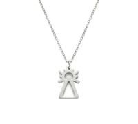 MAJALE Collier Vierge du Carmen, Vierge du Pilar ou Rocío Femme - Acier inoxydable hypoallergénique - Chaîne réglable - Bijou religieux protection et foi - Fabriqué en Espagne, taille unique, Acier