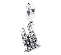 MAJALE Pendentif Sainte Famille Barcelone, breloque bracelet, pendentif monument cathédrale Barcelone, breloque compatible avec bracelet basique original Pan