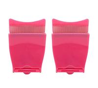 Majatou 2 pcs peigne à cils, séaparature portable pliant cils mascara brosse et peigne avec des dents en ménél outre de toilette des cils é des yeux pour la confession du Bureau de