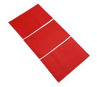 Majatou 3pcs PVC Réparation Patches Kit Set Accessoire étanche PVC Patch Kit de Réparation pour Radeau Gonflable Bateau canoë Kayak pour Radeau Gonflable Bateau canoë Kayak (Rouge)