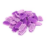 Majatou Hair Perm Tids Curlers Rouleaux, 45pcs Hair Perm Tins Curlers Rouleaux Clips de Cheveux Currlers Outil de Style Coiffeur pour la Maison de Salon