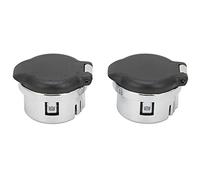 Majatou Lot de 2 Cache-prises pour Briquet 20983936 pour Prise de Courant pour Avalanche/Silveradoo/Suburbann/Tahoee