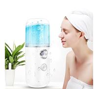 Majatou nanos Spray D'eau, 30 Ml USB Pratique nanos Mist Spray Atomisation Misters Visage Brume Hydratante Pulvérisateur pour Soins de la Peau Maquillage