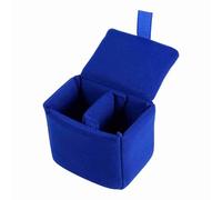 Majatou Sac rembourré pour Appareil Photo DLSR, Coussinet D'insertion, Antichoc, étui pour Appareil Photo, Accessoire de Sac pour Photographier, Rouge, Orange, Bleu (Bleu)