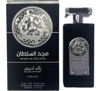 Majd Al Sultan Black Intense Eau de Parfum 100 ml Asdaaf - Homme - Kandis, Bergamote, Lavande, Datte, Vanille, Patchouli, Ambre