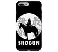 Majesté au Clair de Lune : Samouraï Noir Japonais Invincible Coque pour iPhone 7 Plus/8 Plus