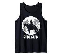 Majesté au Clair de Lune : Samouraï Noir Japonais Invincible Débardeur