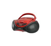 Majestic AH-1262 AX - Boombox - noir, rouge