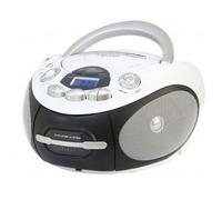 Majestic AH2387R Boombox Compact Et Portable Avec Lecteur CD Et MP3