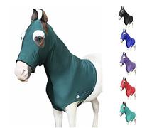 Majestic Ally Cagoule en Lycra Extensible avec Fermeture éclair (Taille XL, Vert Chasseur)