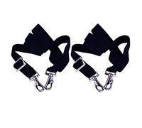 Majestic Ally Lot de 2 Sangles élastiques de Rechange pour Couverture de Cheval à Longueur réglable avec Double Boutons-Pression pivotants (Bleu Marine)