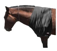 Majestic Ally Protège-épaules en Lycra Stretch pour Cheval (Grand, Noir)