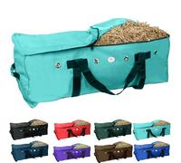 Majestic Ally Sac de rangement robuste en nylon 1200 D pour balles de foin (turquoise, taille XL)