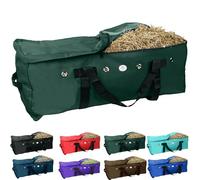Majestic Ally Tissu en Nylon 1200 D Grand 44" x 20" x 16" et Extra Grand 53"x 24" 20" Sac de Rangement Robuste pour balles de Foin (Rouge) (Extra Large, Vert Chasseur)