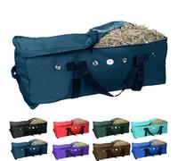 Majestic Ally Tissu en Nylon 1200 D Grand 44" x 20" x 16" et Extra Large 53"x 24" 20" Sac de Rangement Robuste pour balles de Foin (Rouge) (Grand, Bleu Sarcelle)