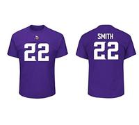 Majestic Athletic NFL Maillot de football américain Minnesota Vikings Harrison Smith 22 Violet, L