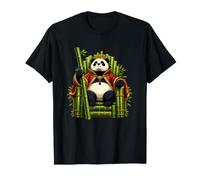 Majestic Bamboo Trone Panda Empereur King T-Shirt