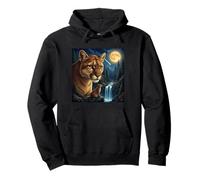 Majestic Cogar Under The Moonlight Sky Nature Scène Sweat à Capuche