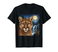 Majestic Cogar Under The Moonlight Sky Nature Scène T-Shirt