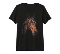 Majestic Crête de Pur-Sang pour Animaux de Ferme T-Shirt Haut de Gamme