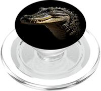 Majestic Crocodile Alligator - Motif Reptile pour Enfants et Adultes PopSockets PopGrip pour MagSafe