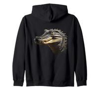 Majestic Crocodile Alligator - Motif Reptile pour Enfants et Adultes Sweat à Capuche