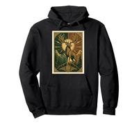 Majestic Deer Woodland Mountain Antlers Sweat à Capuche