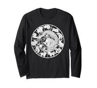 Majestic Dragon Zodiac Art Asiatique Année Chinoise du Dragon Manche Longue