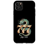 Majestic Eastern Dragon 777 Symbolisme Art 7 juillet 2025 Coque pour iPhone 11 Pro Max