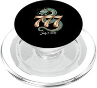Majestic Eastern Dragon 777 Symbolisme Art 7 juillet 2025 PopSockets PopGrip pour MagSafe