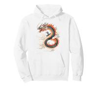 Majestic Fantasy Dragon Mythique Créature Art Sweat à Capuche