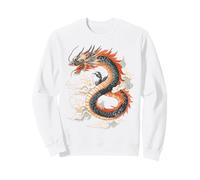 Majestic Fantasy Dragon Mythique Créature Art Sweatshirt