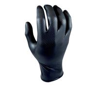 Majestic Gants Grippaz, T. XL, noir (boîte de 50 pièces) Quantité:1
