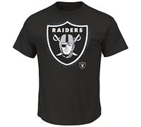 Majestic LINE TO GAIN Shirt - NFL Oakland Raiders noir