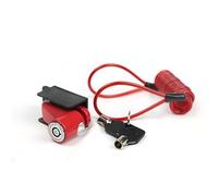 Majestic LK50, Cadenas pour vélo et trottinettes Unisexe Adulte, Rouge, Small