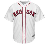 Majestic MLB Boston Red Sox Home Maillot de baseball design Cool Base, Weiß