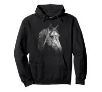 Majestic Percheron Tête de Cheval de Ferme Sweat à Capuche