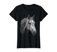 Majestic Percheron Tête de Cheval de Ferme T-Shirt Graphique avec Valeur