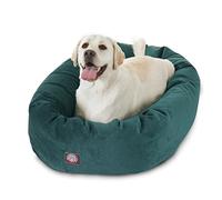Majestic Pet 101,6 cm Marine Villa Collection Micro en Velours Bagel Lit pour Chien Products