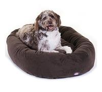 Majestic Pet Panier pour Chien Bagel en Daim Chocolat 132 cm par Products