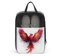 Majestic Phoenix Sac à chaussures pour voyage usage quotidien anti-poussière Pochette de rangement pour chaussures de golf