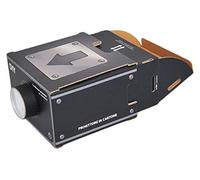 Majestic PJS 300 DIY Projecteur pour Smartphone avec lentille en Verre Optique, Carton