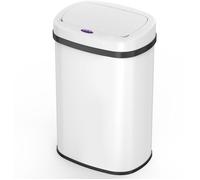 Kitchen Move Poubelle de cuisine automatique MAJESTIC WHITE 58L inox blanc
