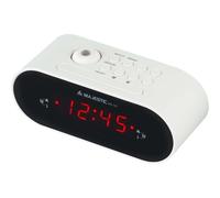 Majestic RS-137 - Radio-réveil - blanc