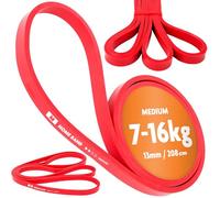 MAJESTIC SPORT Home Band, Bande de Fitness Medium 7-16kg résistance, 100% Latex (Bande de Traction, Bande Terra, Bande de résistance, Bande élastique Sport, Bandes de résistance Musculation)