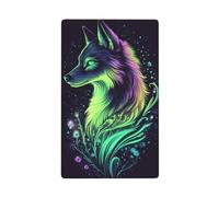 Majestic Wolf Plaque murale vierge pour interrupteur décoratif pour cuisine, salle de bain, 11,4 x 7 cm